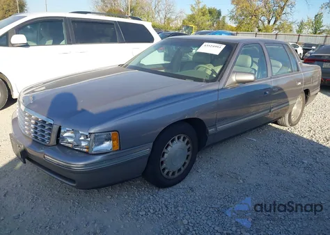 1998 Cadillac Deville Standard z USA, uszkodzony, nr VIN 1G6KD54Y1WU776779